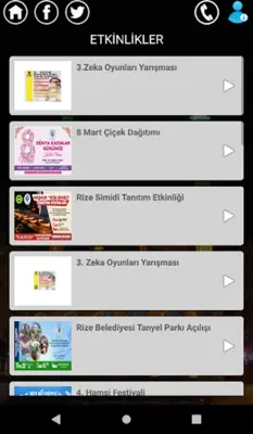 Rize Belediyesi android App screenshot 12